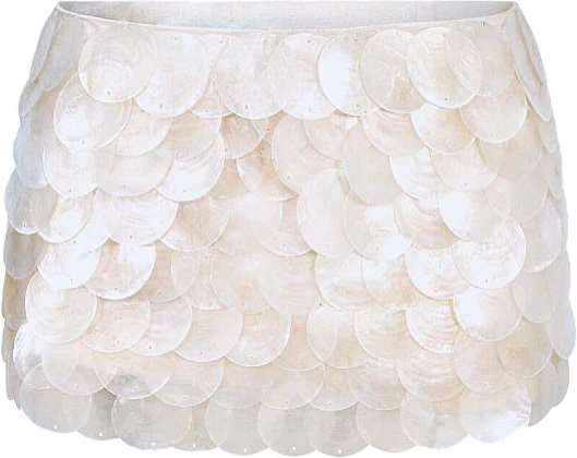 Sequin Shell Skirt